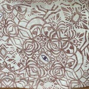 Bohemian Mandala Print tapestry